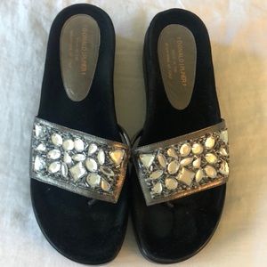 Donald Pliner Metallic Sandals